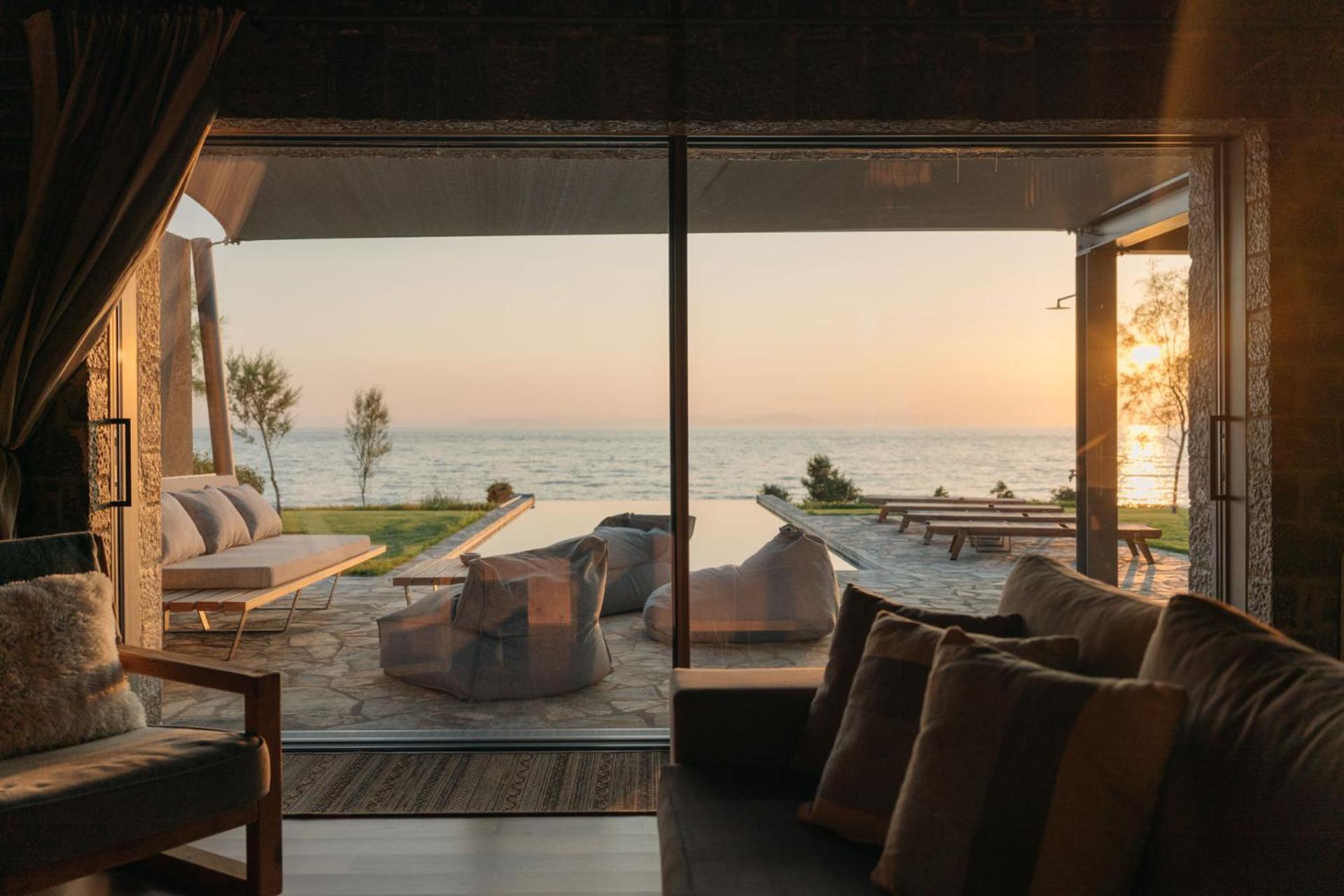 Real Life Homes Luxurious Seafront Villas Each With Their Own Private Pools Korakokhórion Exterior foto
