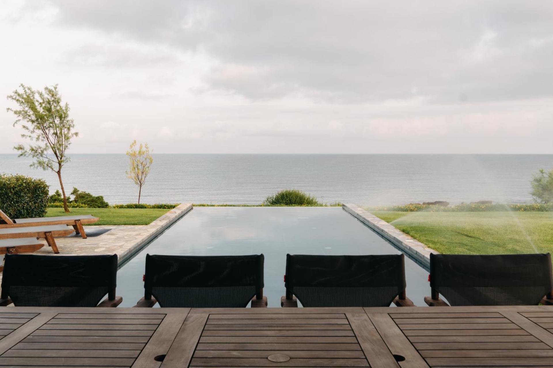 Real Life Homes Luxurious Seafront Villas Each With Their Own Private Pools Korakokhórion Exterior foto
